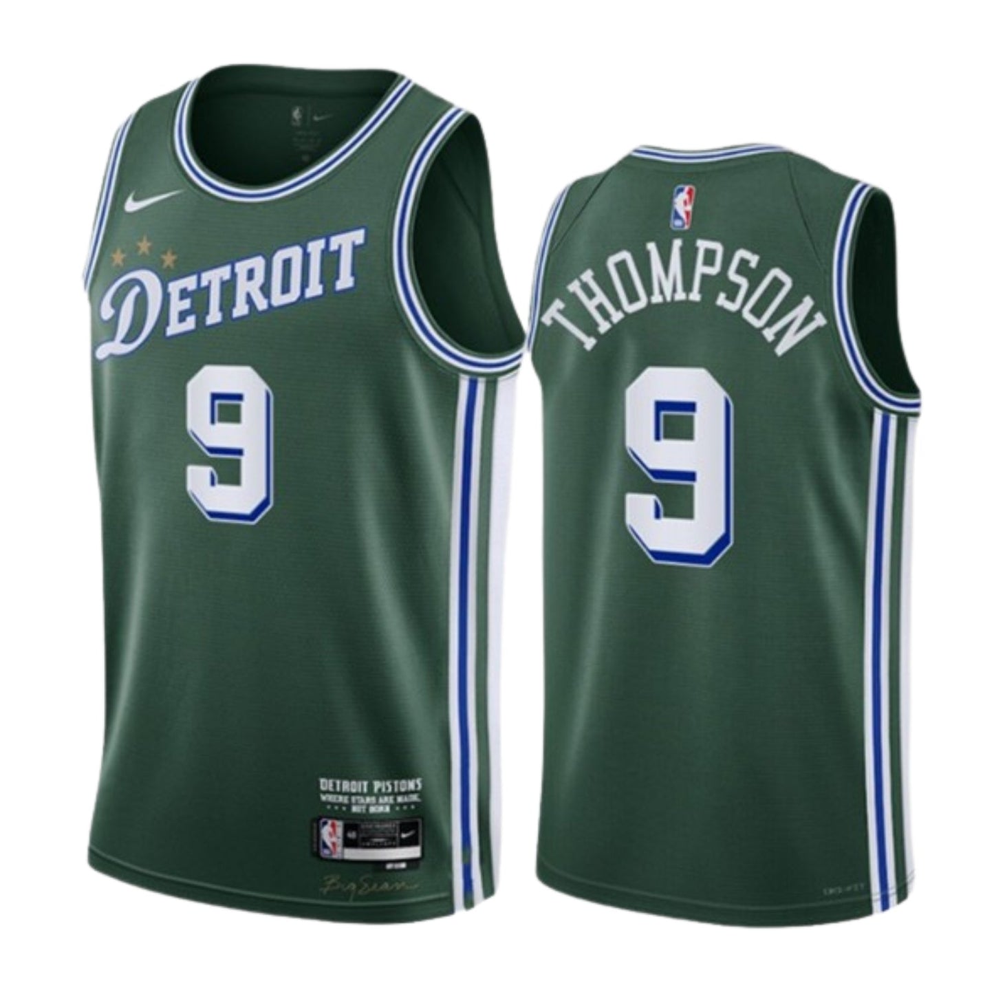 Basketball Ausur Thompson Detriot Pistons 9 Jersey