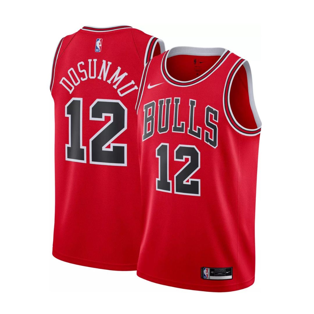 Basketball Ayo Dosunmu Chicago Bulls 12 Jersey