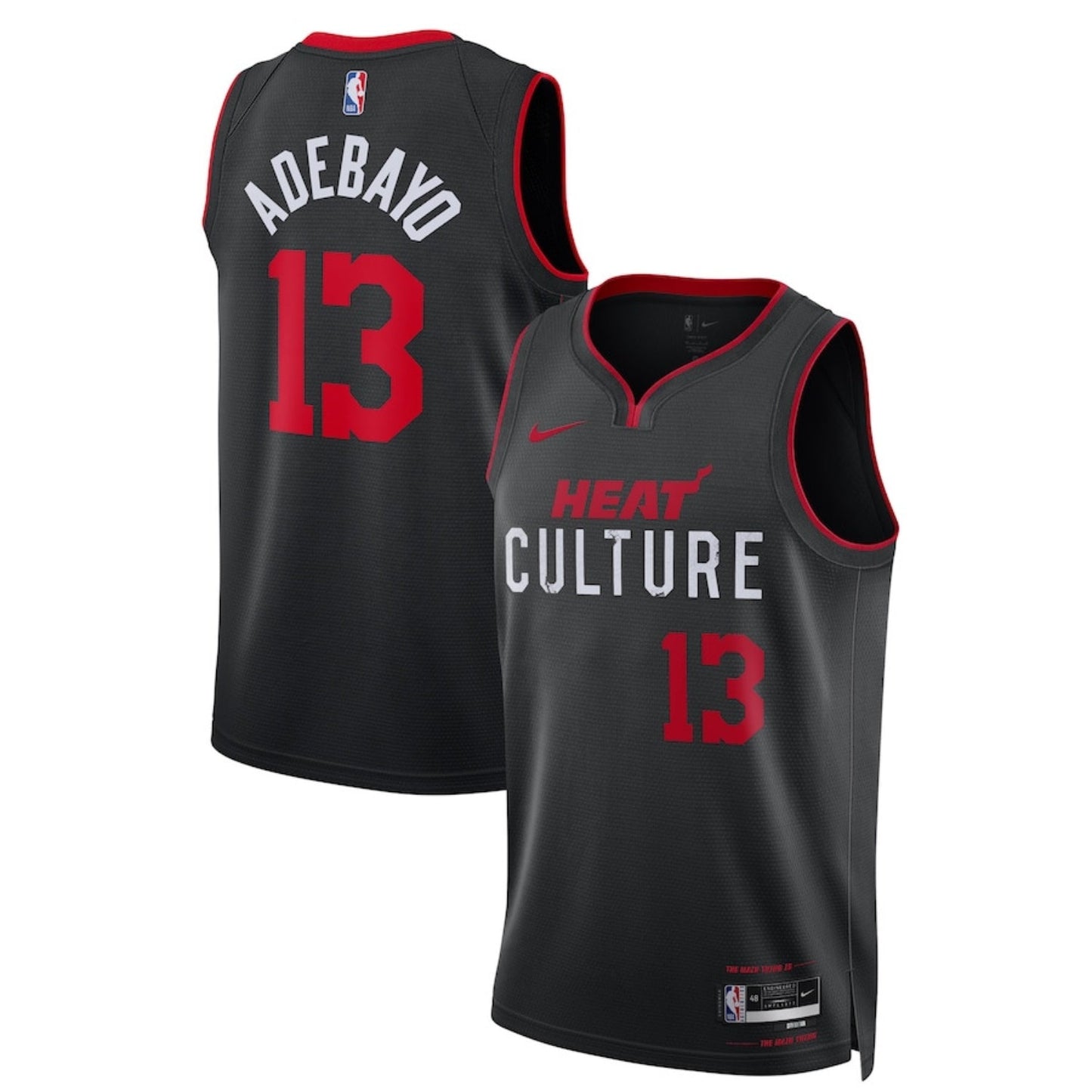 Basketball Bam Adebayo Miami Heat 13 Jersey
