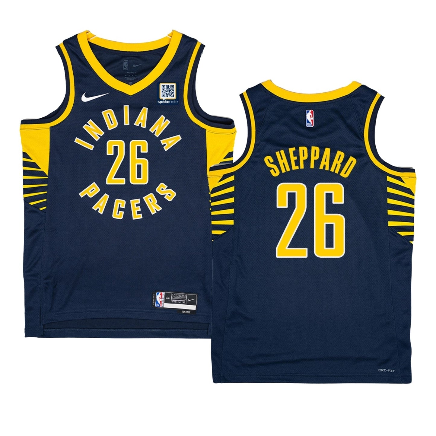 Basketball Ben Sheppard Indiana Pacers 26 Jersey
