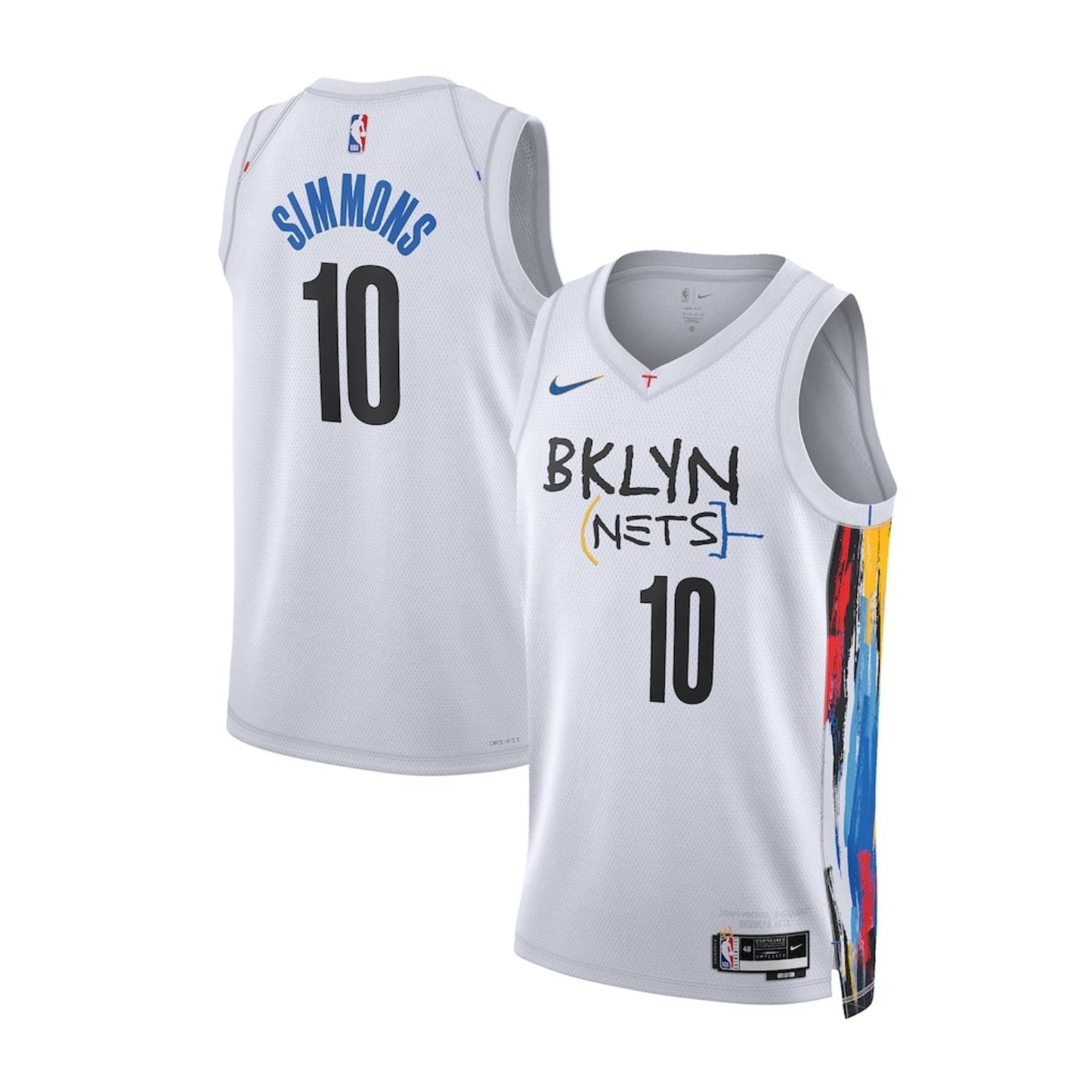 Basketball Ben Simmons Brooklyn Nets 10 Jersey