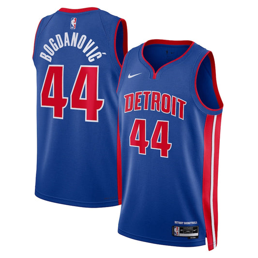 Basketball Bojan Bogdanovic Detriot Pistons 44 Jersey
