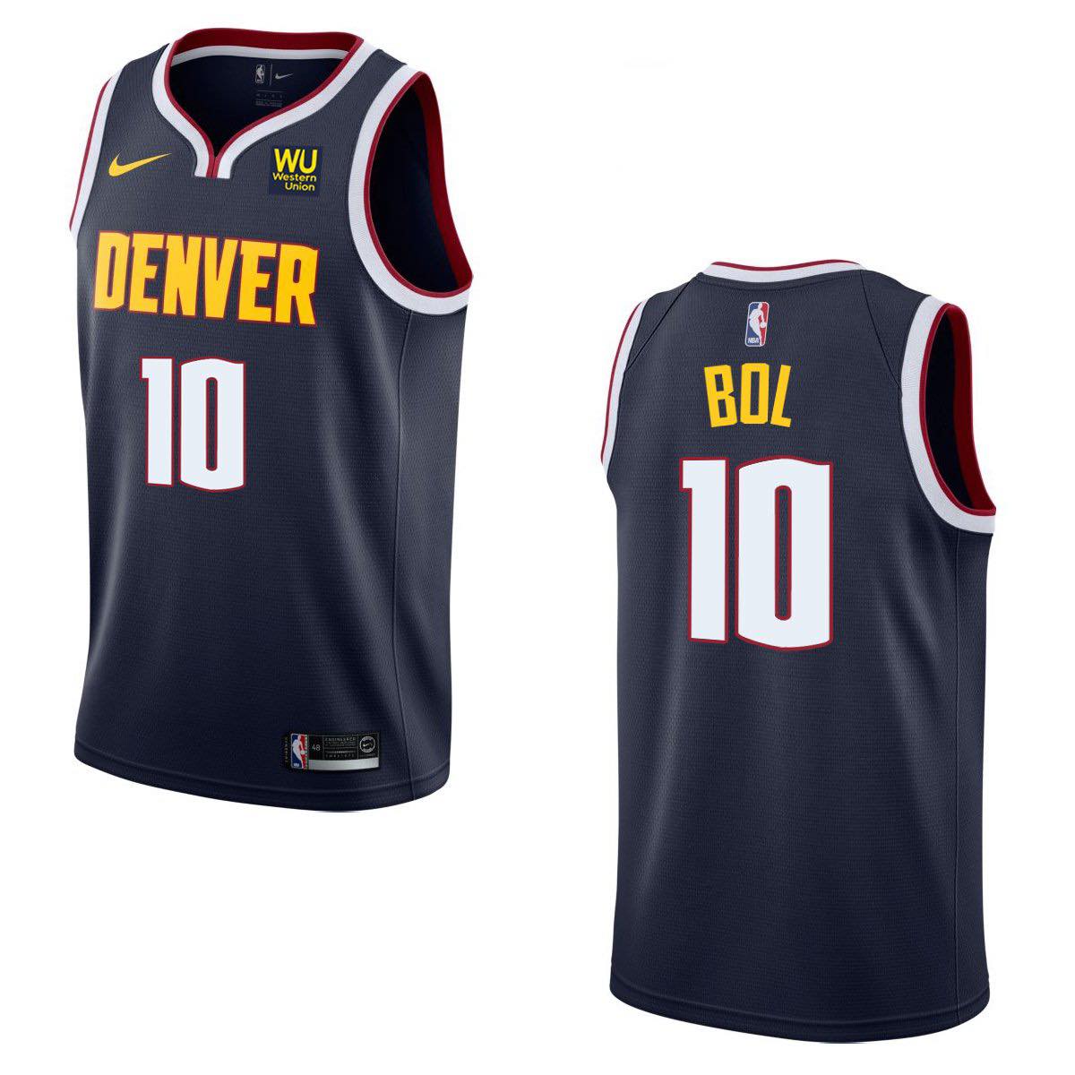 Basketball Bol Denver Nuggets 10 Jersey
