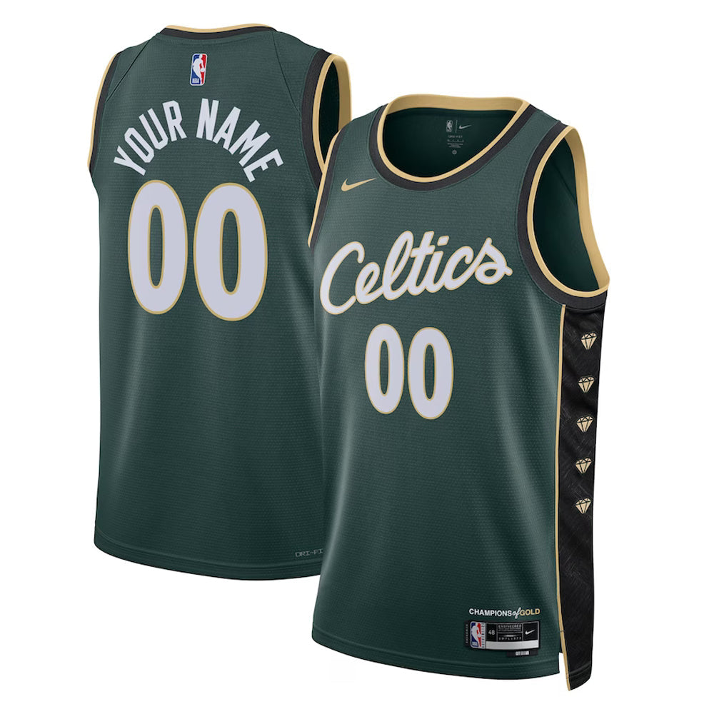 Basketball Boston Celtics Blank Custom Jersey