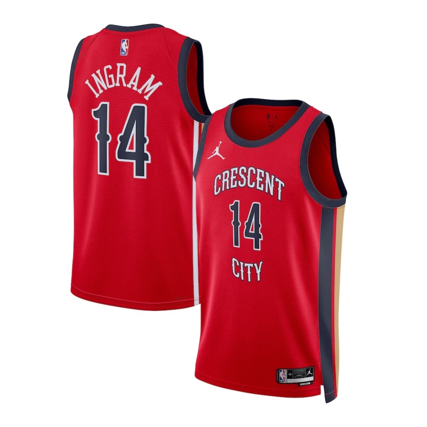 Basketball Brandon Ingram New Orleans Pelicans 14 Jersey