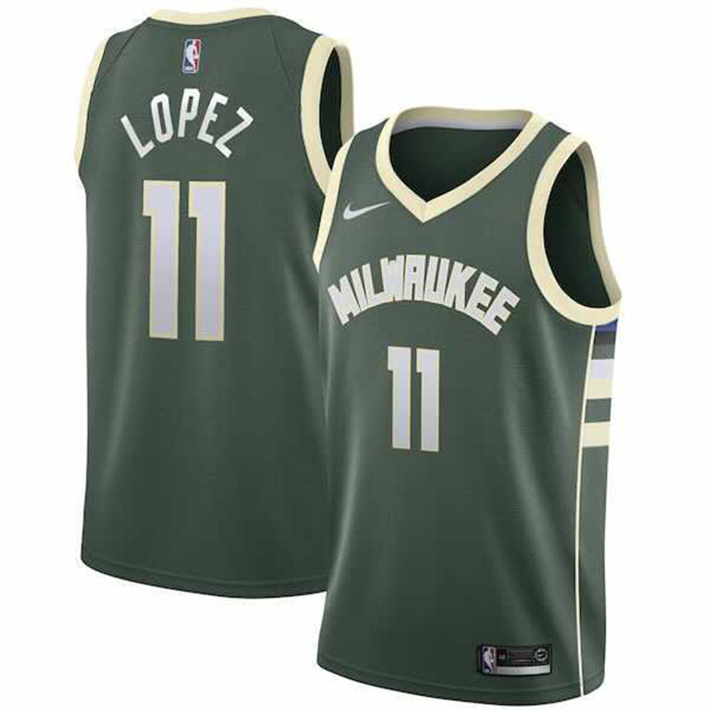 Basketball Brook Lopez Milwaukee Bucks 11 Jersey