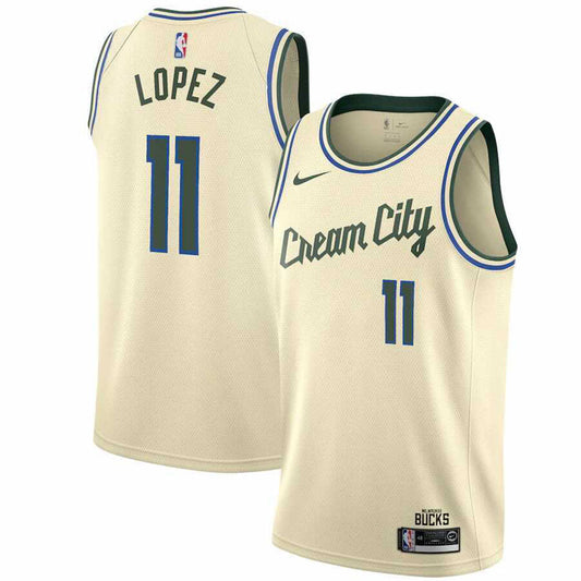 Basketball Brook Lopez Milwaukee Bucks 11 Jersey