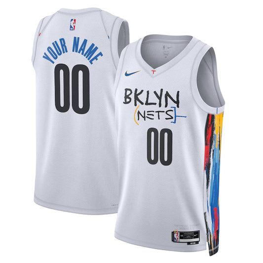 Basketball Brooklyn Nets Blank Custom Jersey