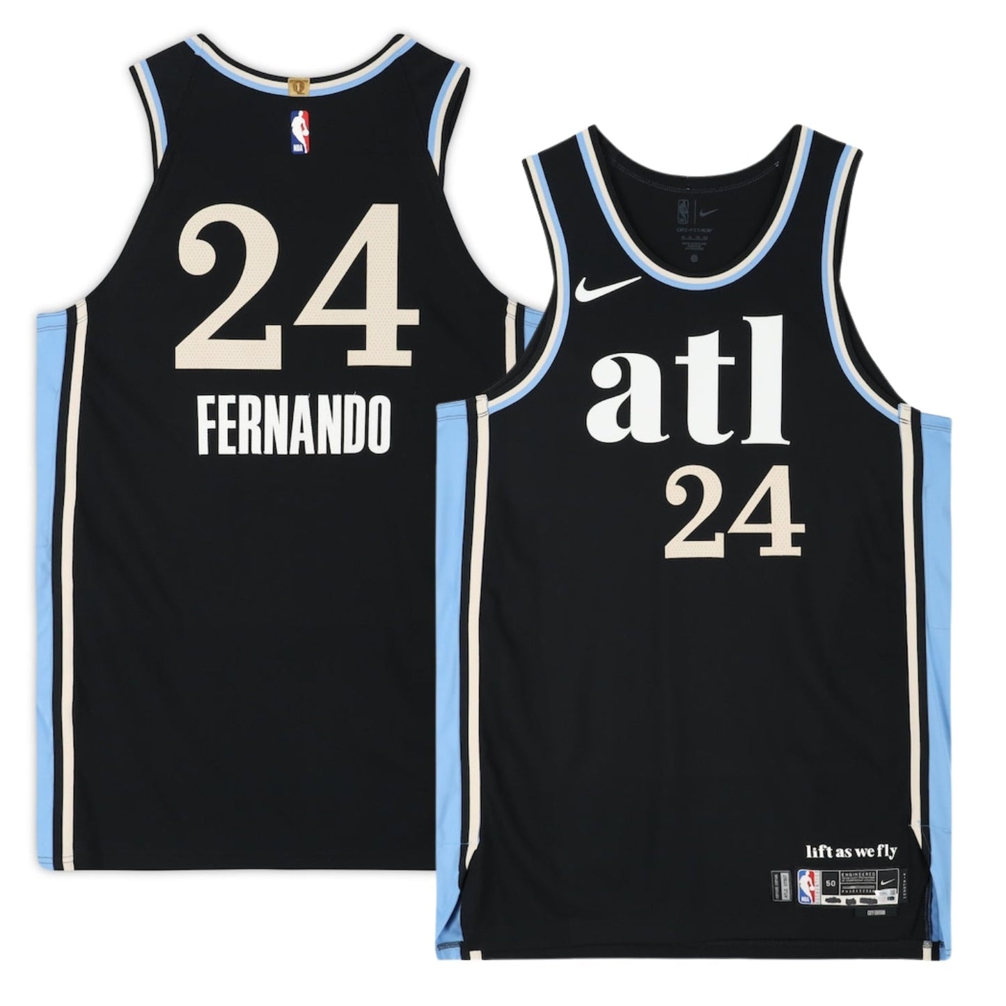 Basketball Bruno Fernando Atlanta Hawks 24 Jersey