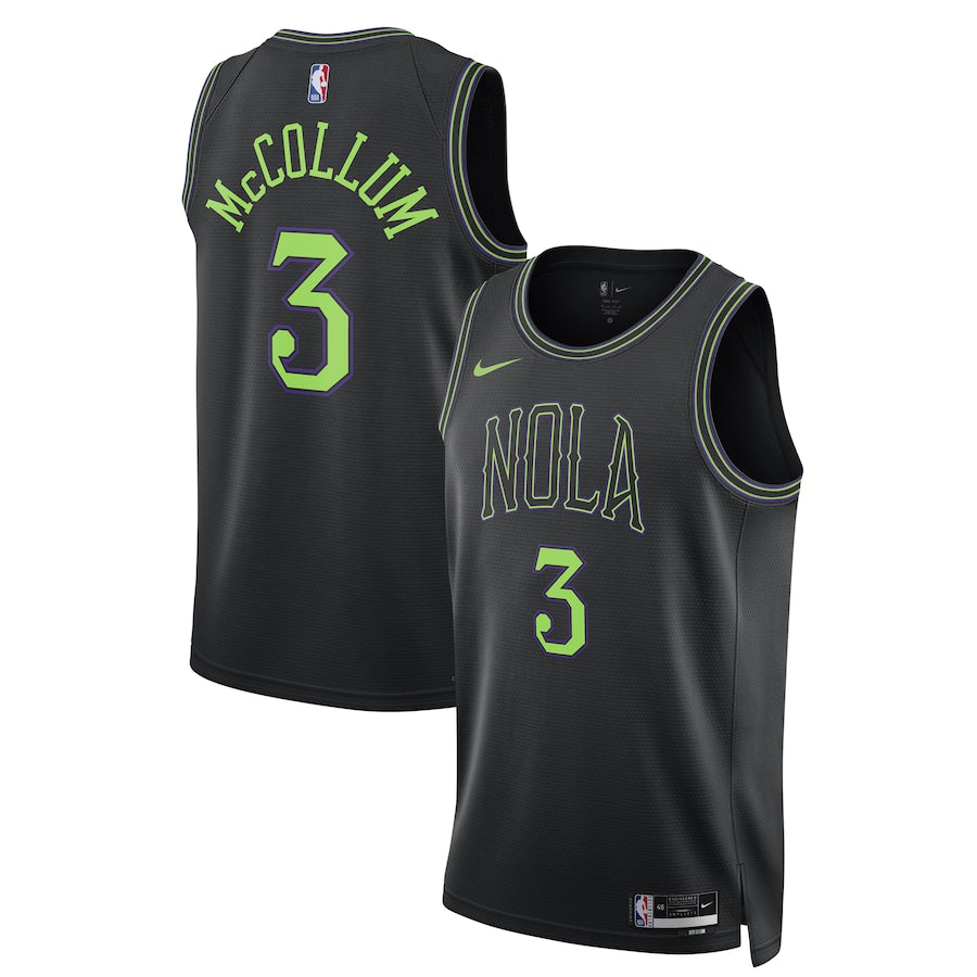 Basketball CJ McCollum New Orleans Pelicans 3 Jersey