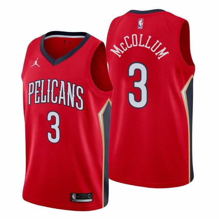 Basketball CJ McCollum New Orleans Pelicans 3 Jersey