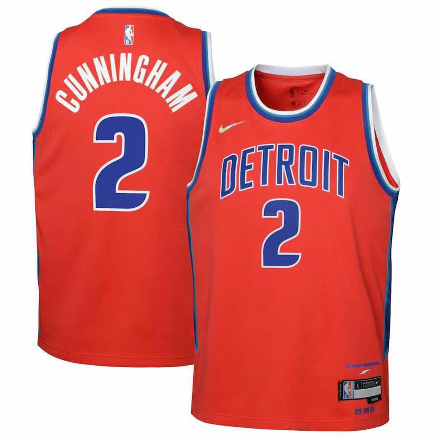 Basketball Cade Cunningham Detroit Pistons 2 Jersey