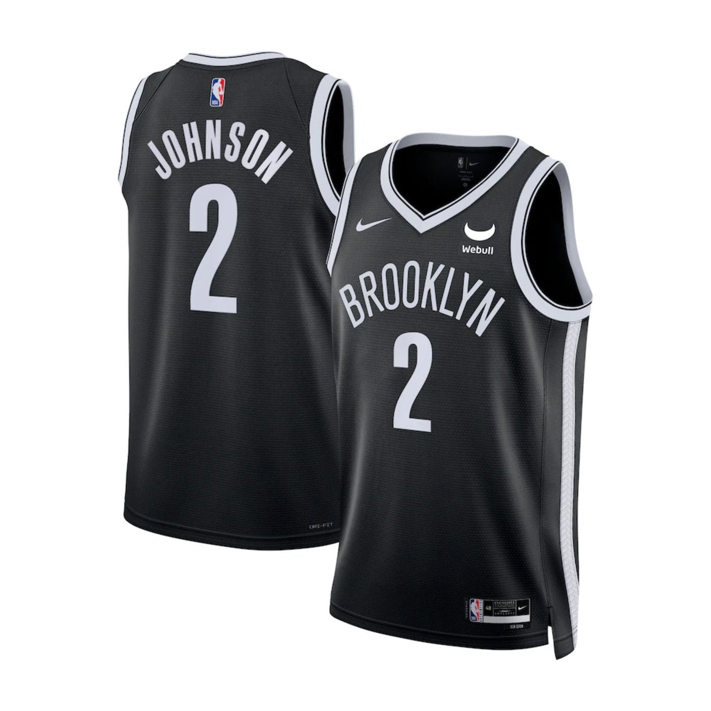 Basketball Cameron Johnson Brooklyn Nets 2 Jersey