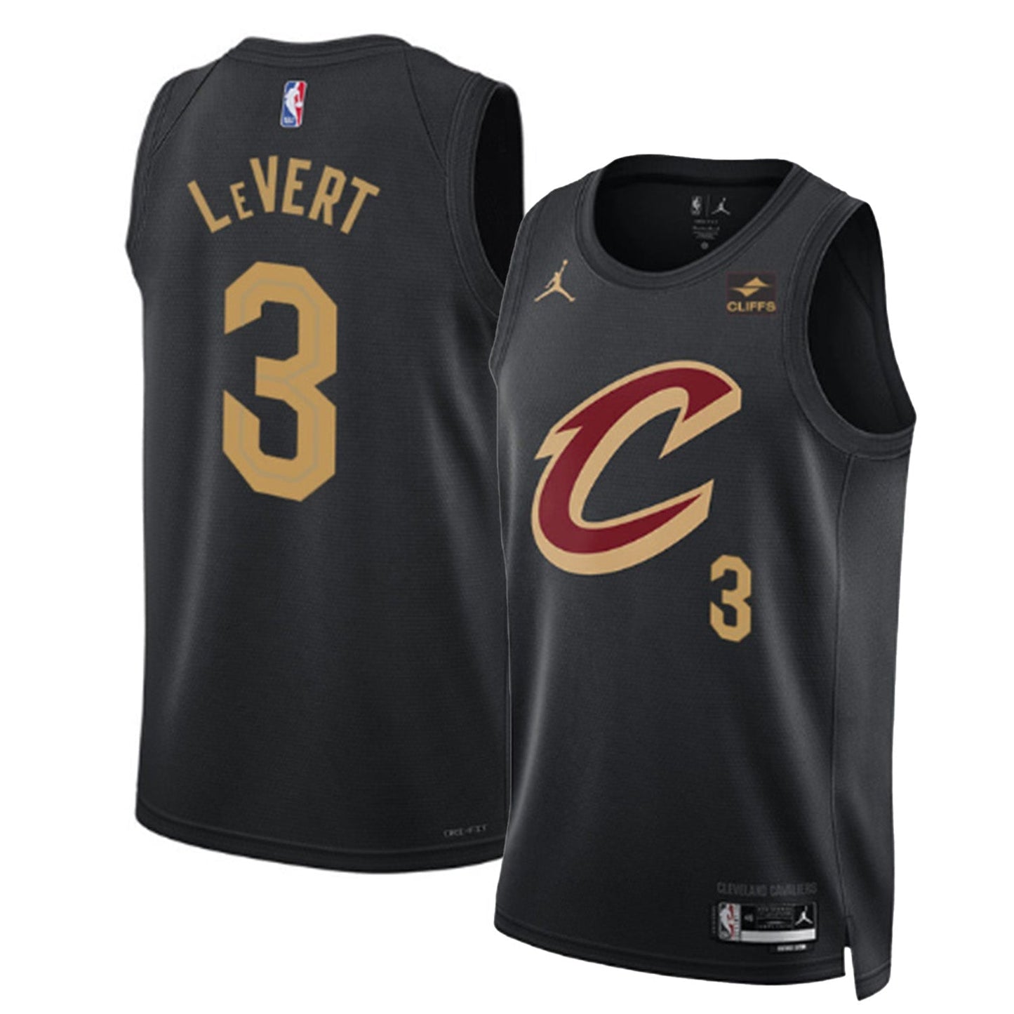 Basketball Caris Levert Cleveland Cavaliers 3 Jersey