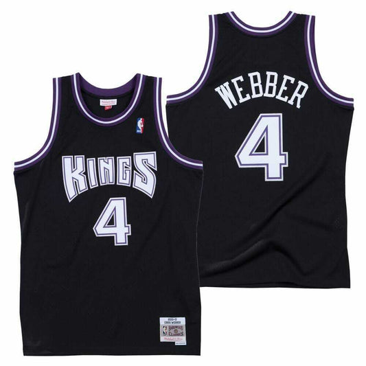 Chris Weber Sacramento Kings 4 Jersey