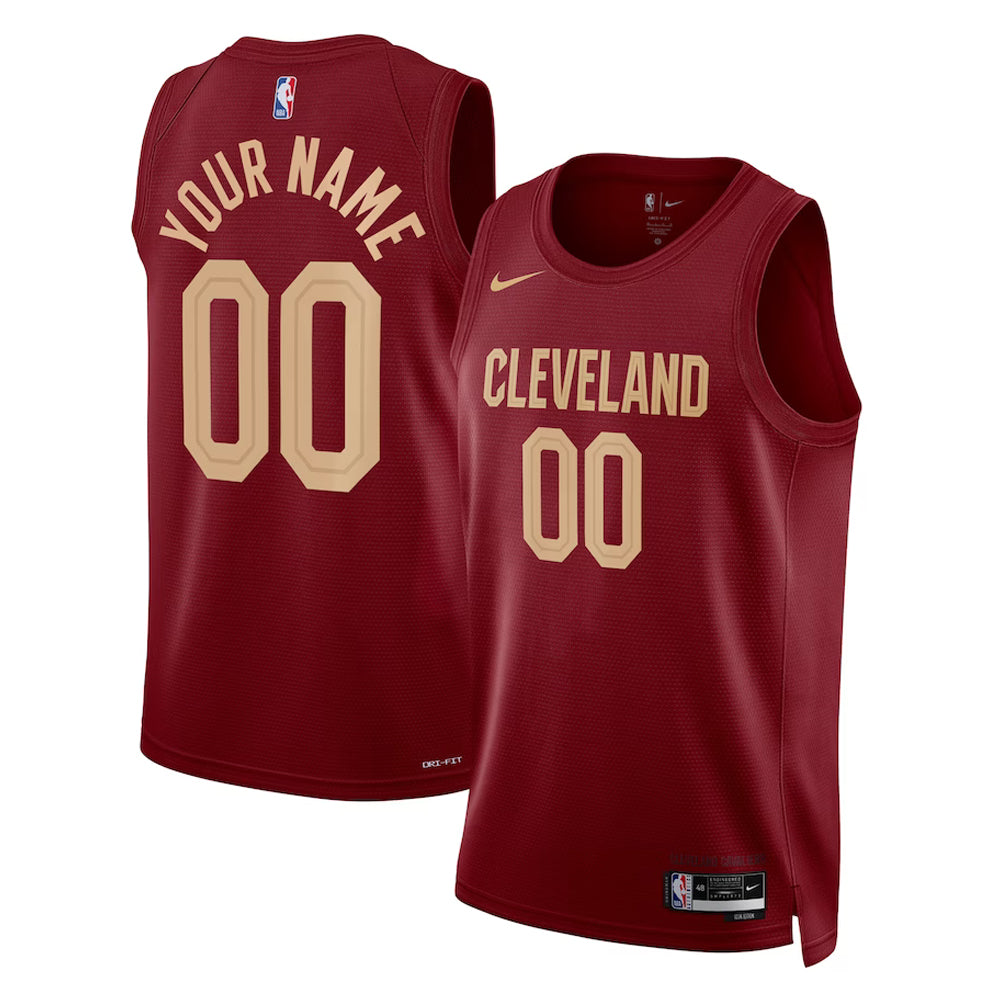 Basketball Cleveland Cavaliers Blank Custom Jersey