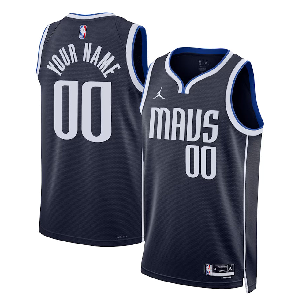Basketball Dallas Mavericks Blank Custom Jersey
