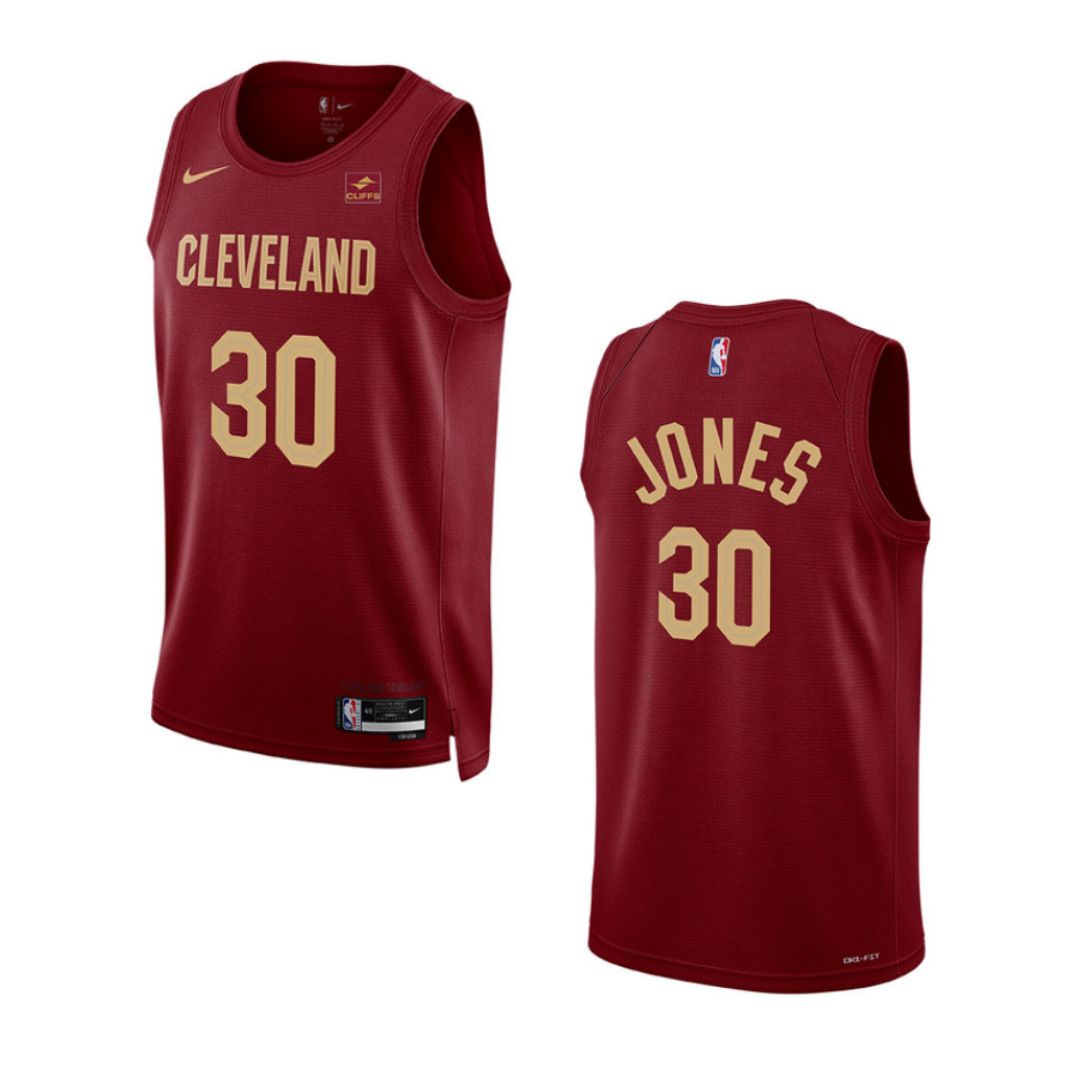 Basketball Damian Jones Cleveland Cavaliers 30 Jersey