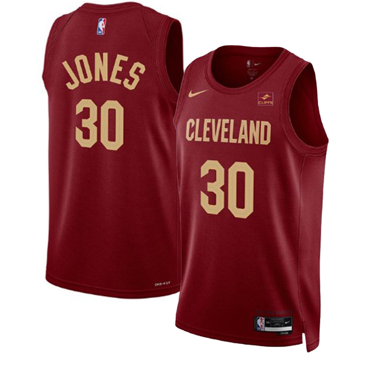 Damion Jones Cleveland Cavaliers 30 Jersey