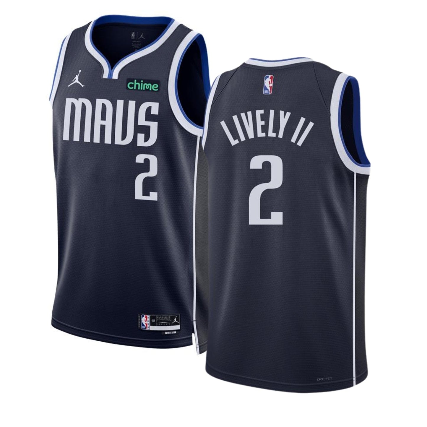 Dereck Lively II Dallas Mavericks 2 Jersey