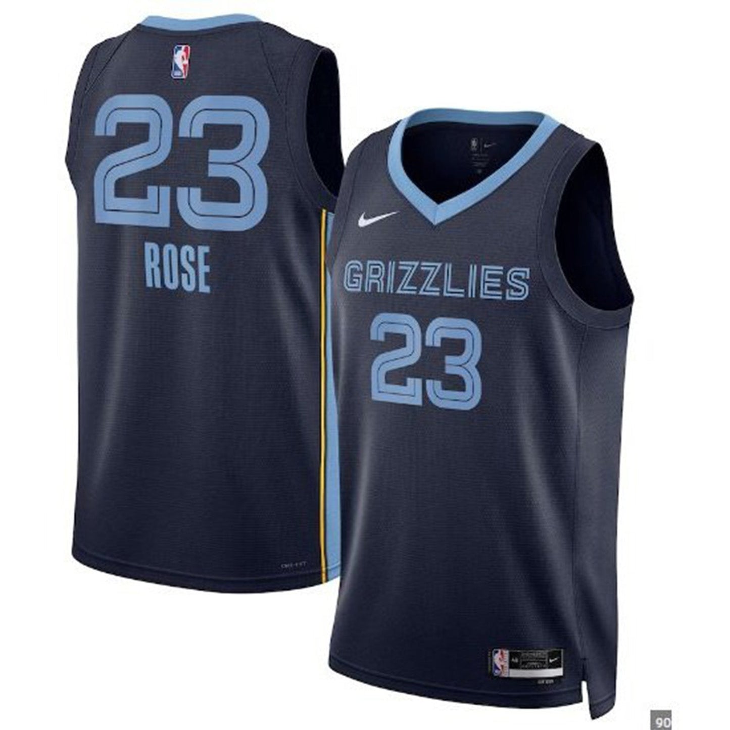 Basketball Derrick Rose Memphis Grizzlies 23 Jersey