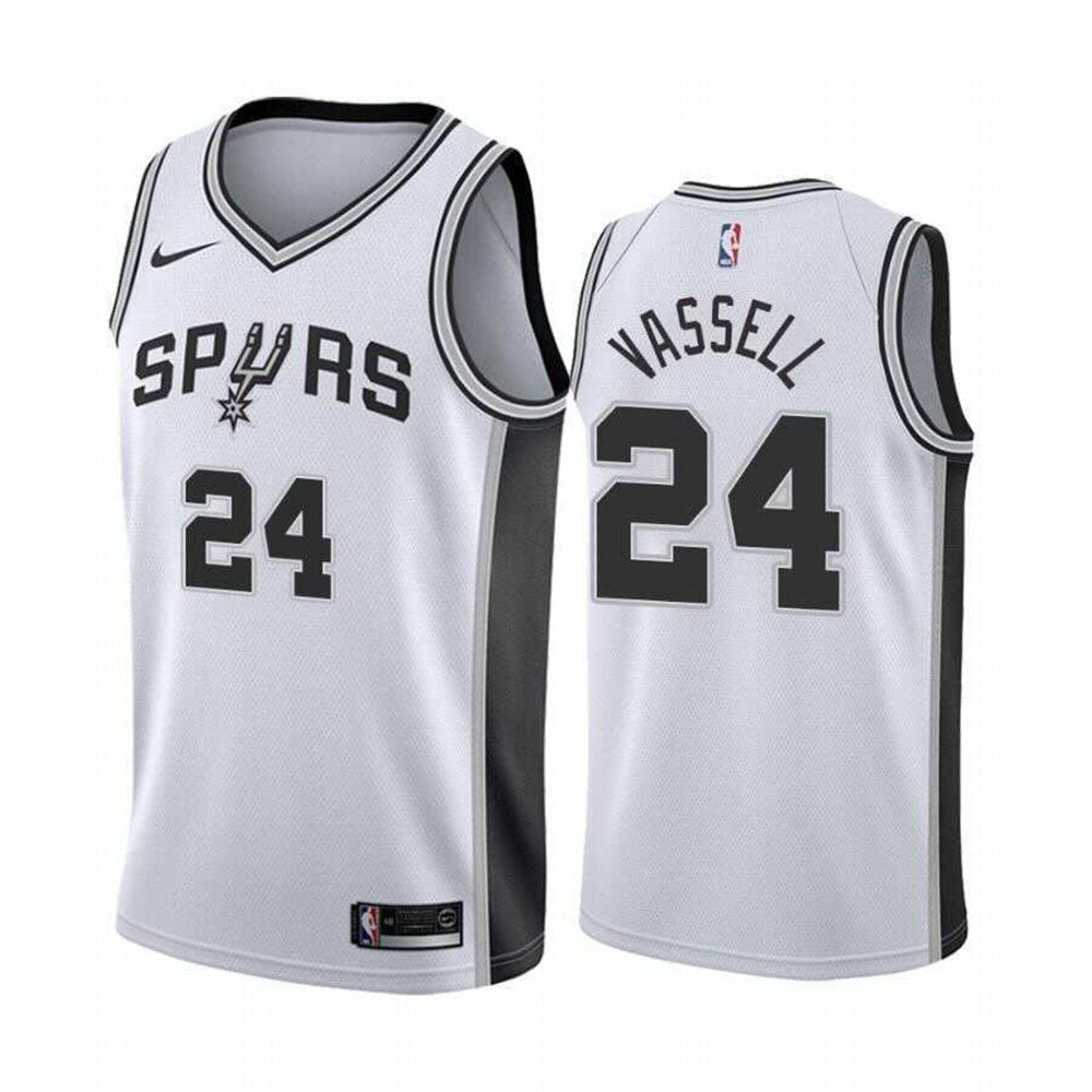 Basketball Devin Vessell San Antonio Spurs 24 Jersey