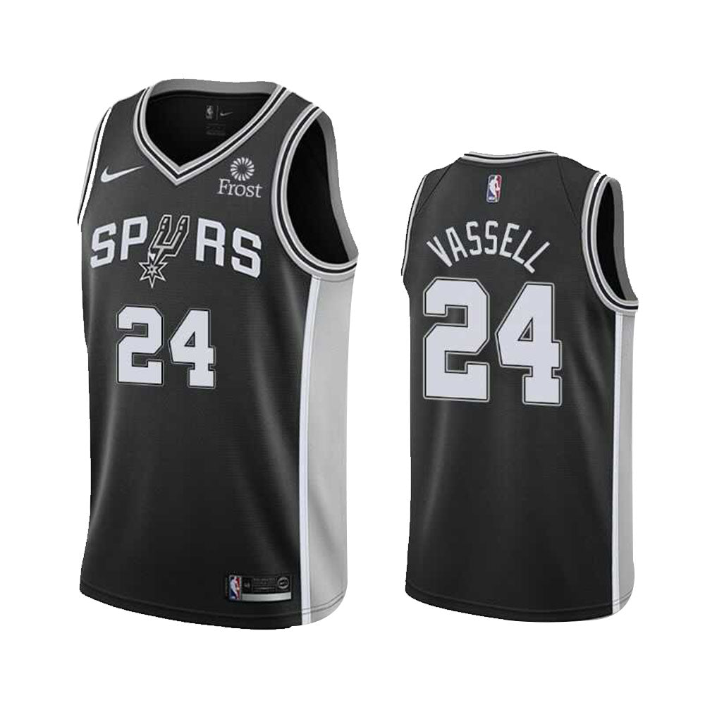 Basketball Devin Vessell San Antonio Spurs 24 Jersey