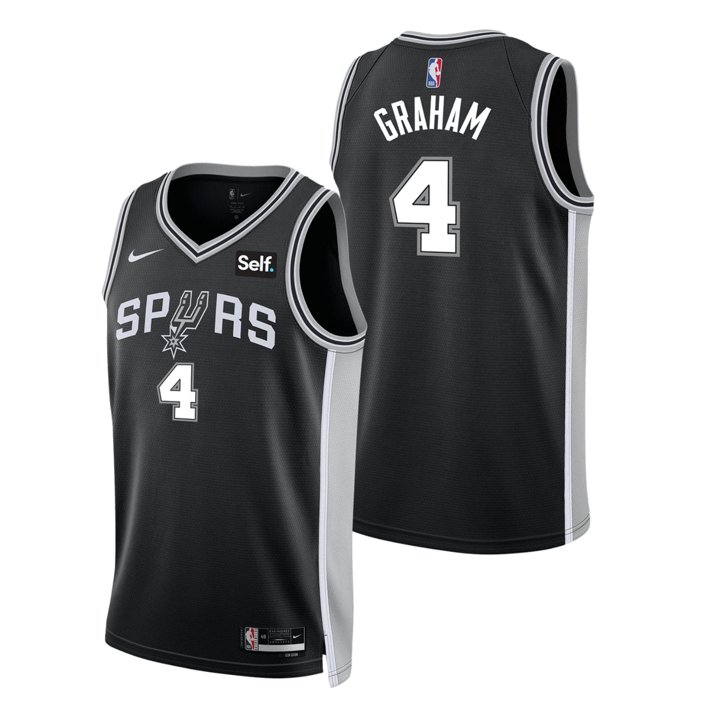 Basketball Devonte Graham San Antonio Spurs 4 Jersey