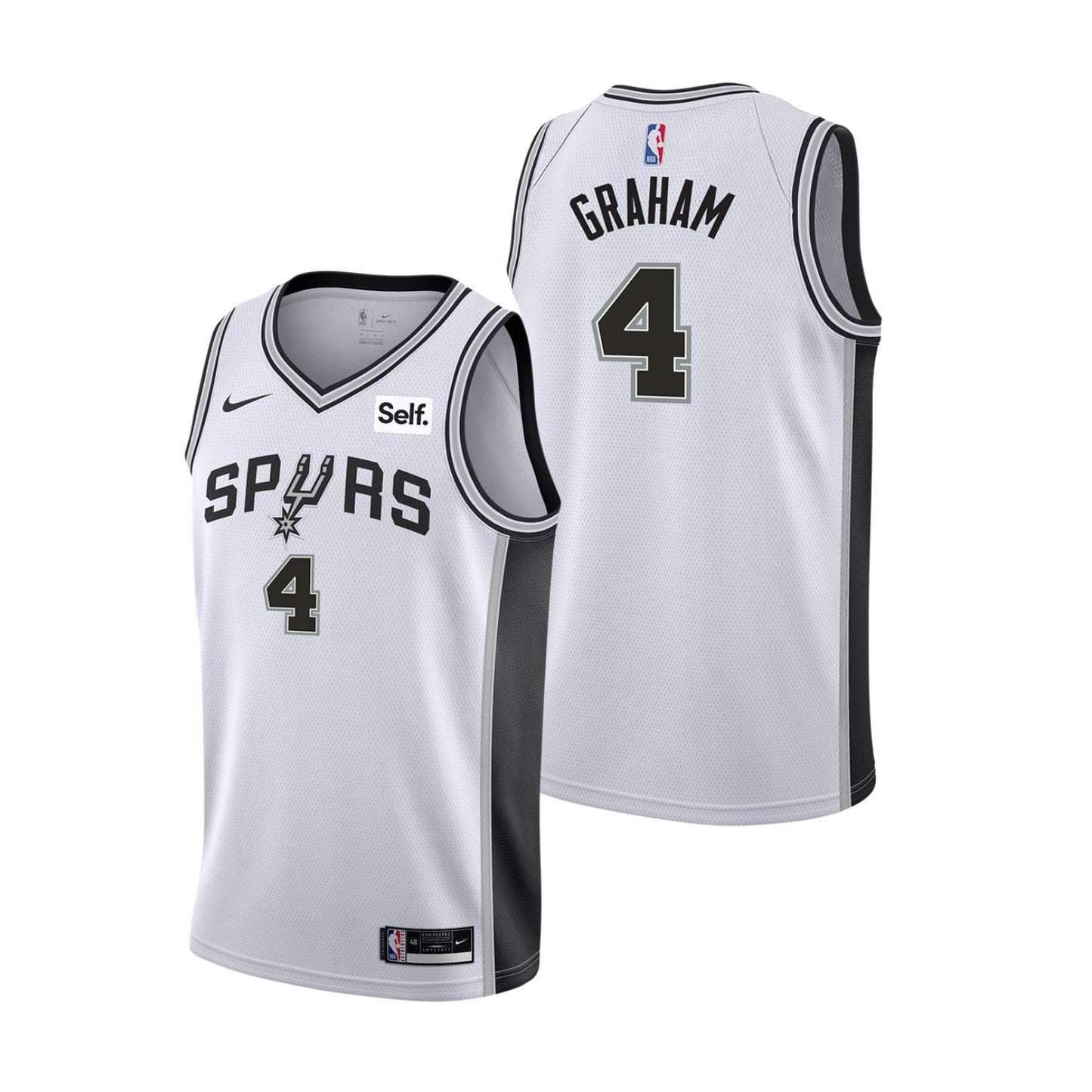 Devonte Graham San Antonio Spurs 4 Jersey