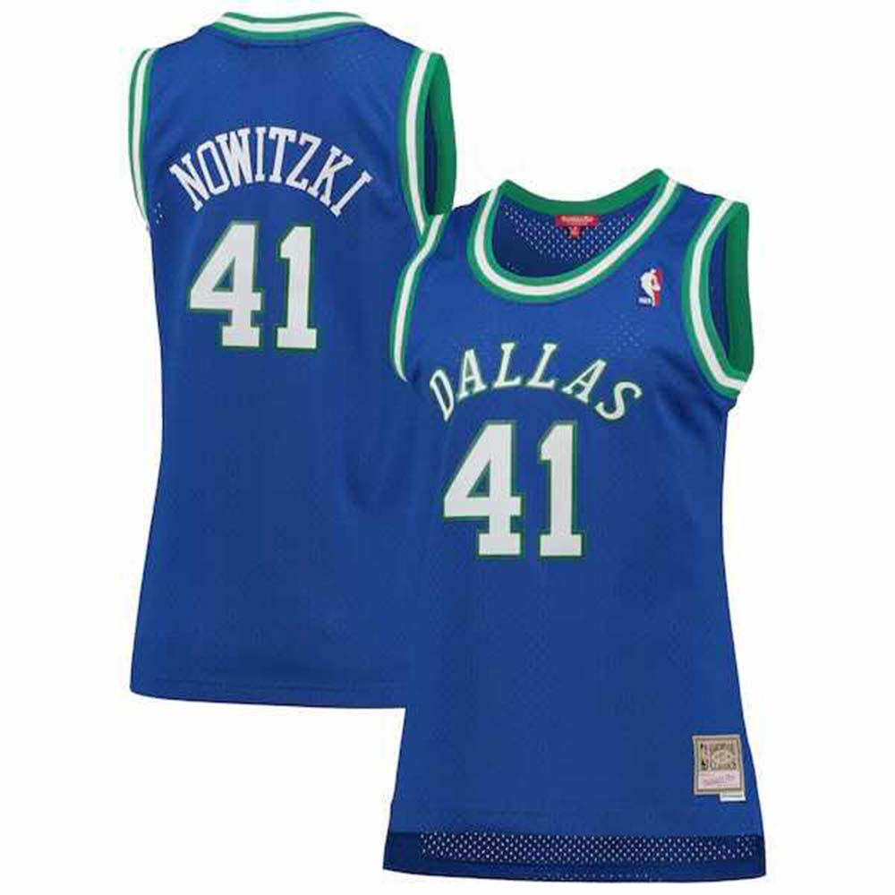 Basketball Dirk Nowitzki Dallas Mavericks 41 Retro Jersey