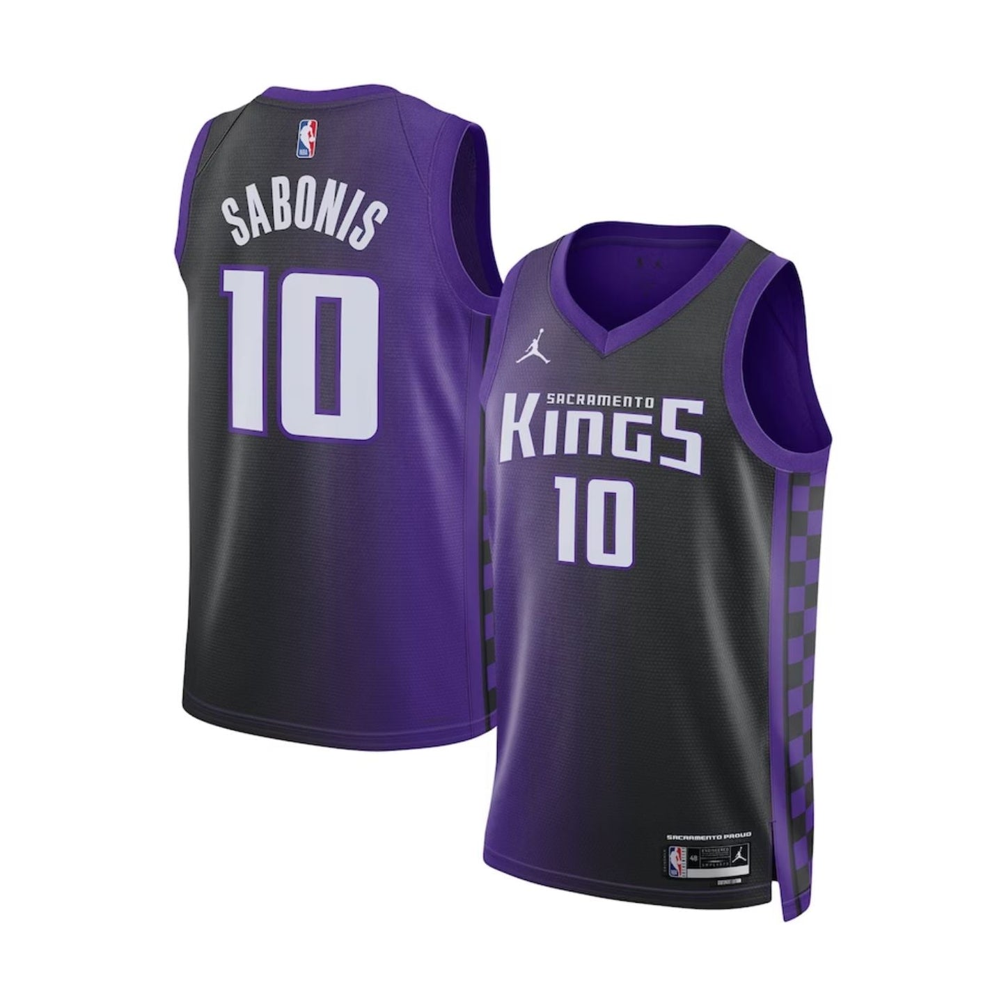 Basketball Domantas Sabonis Sacramento Kings 10 Jersey