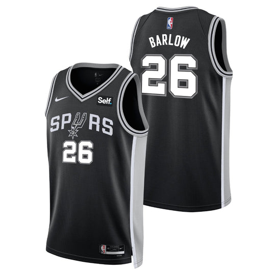 Dominick Barlow San Antonio Spurs 26 Jersey