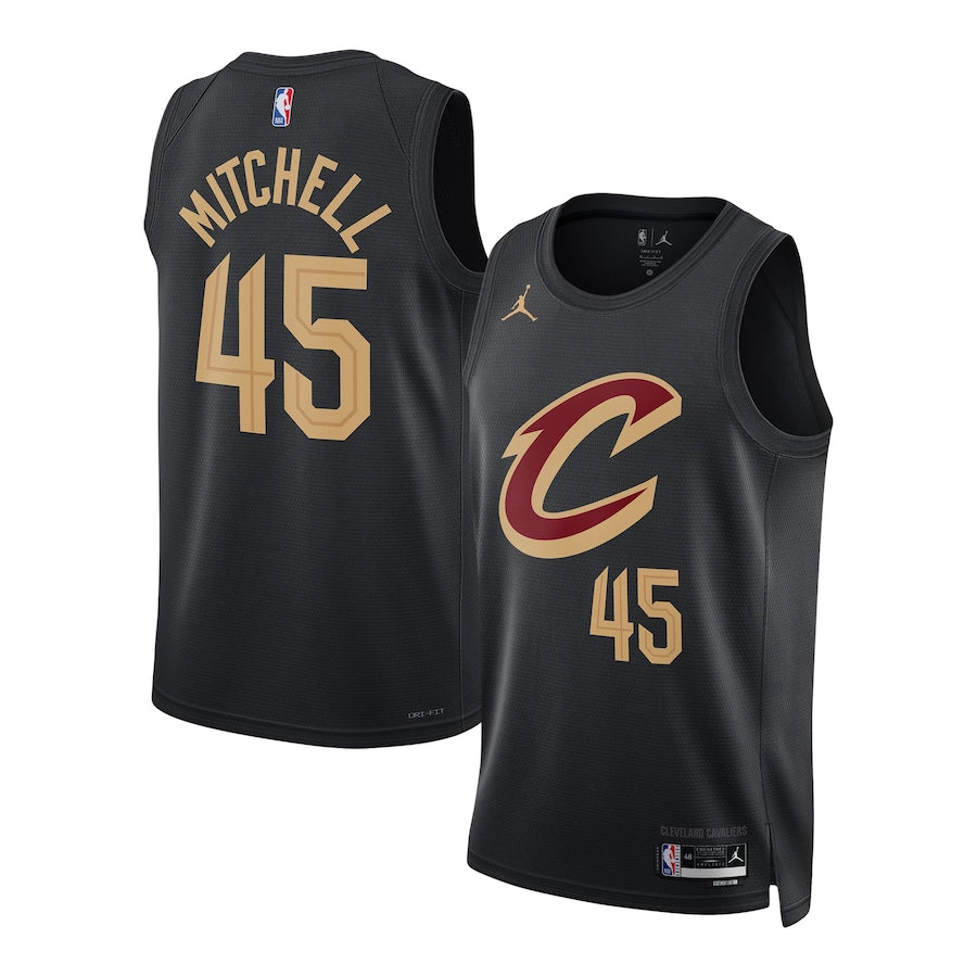 Basketball Donovan Mitchell Cleveland Caveliers 45 Jersey