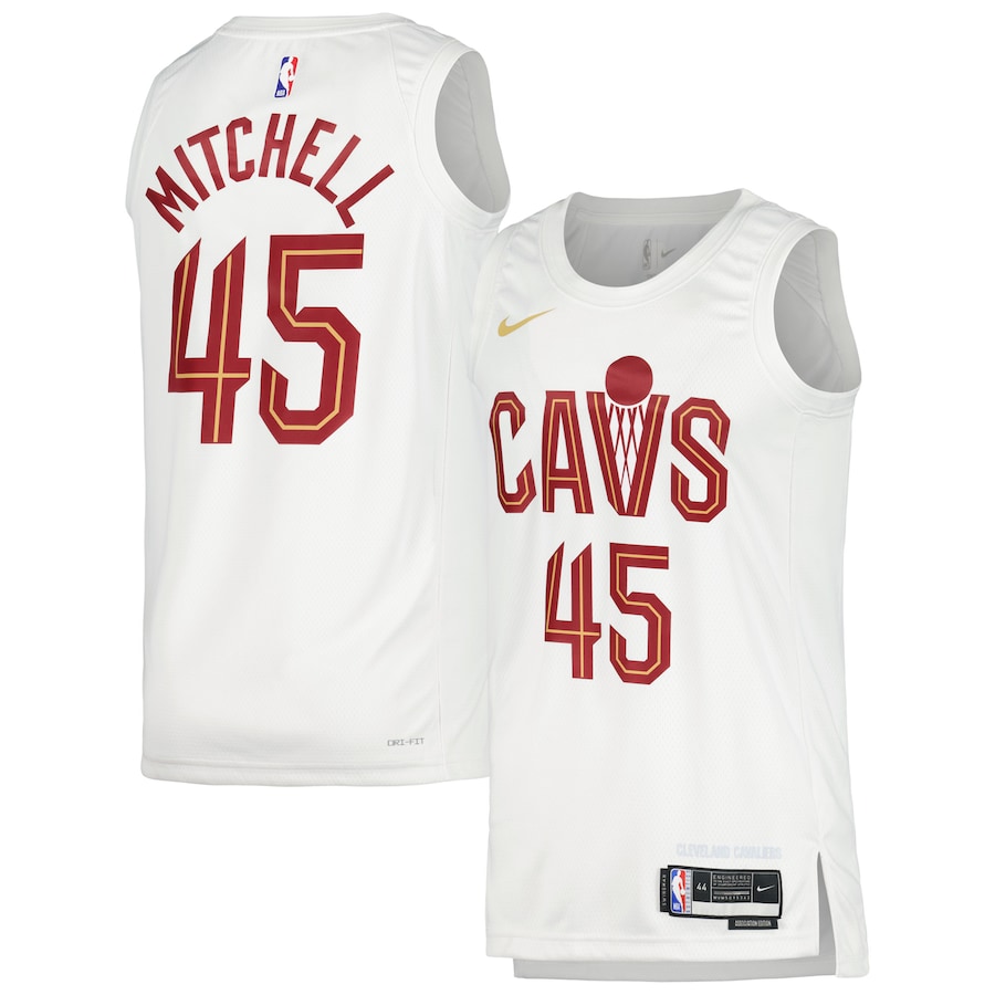 Donovan Mitchell Cleveland Caveliers 45 Jersey