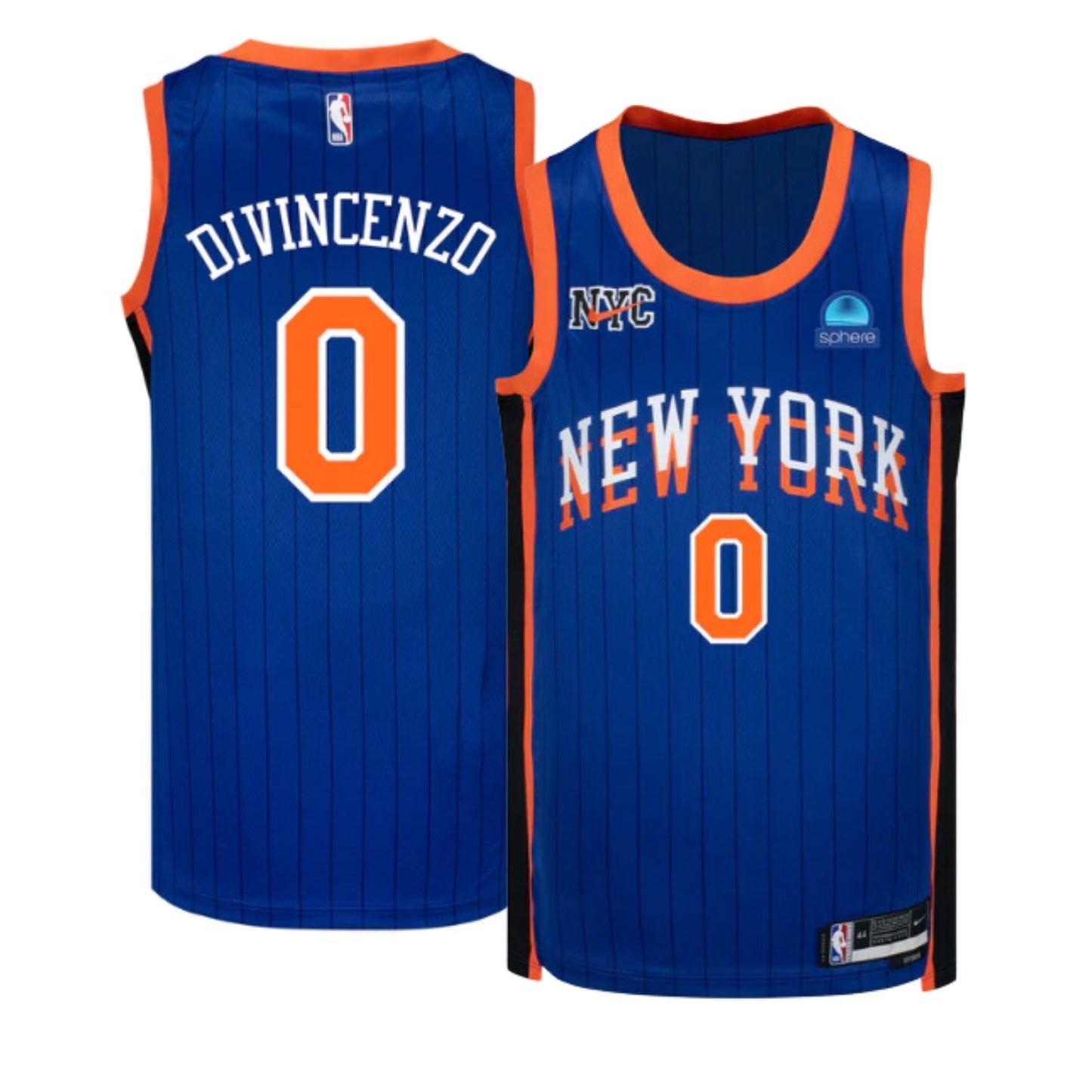 Basketball Donte Divincenzo New York Knicks 0 Jersey