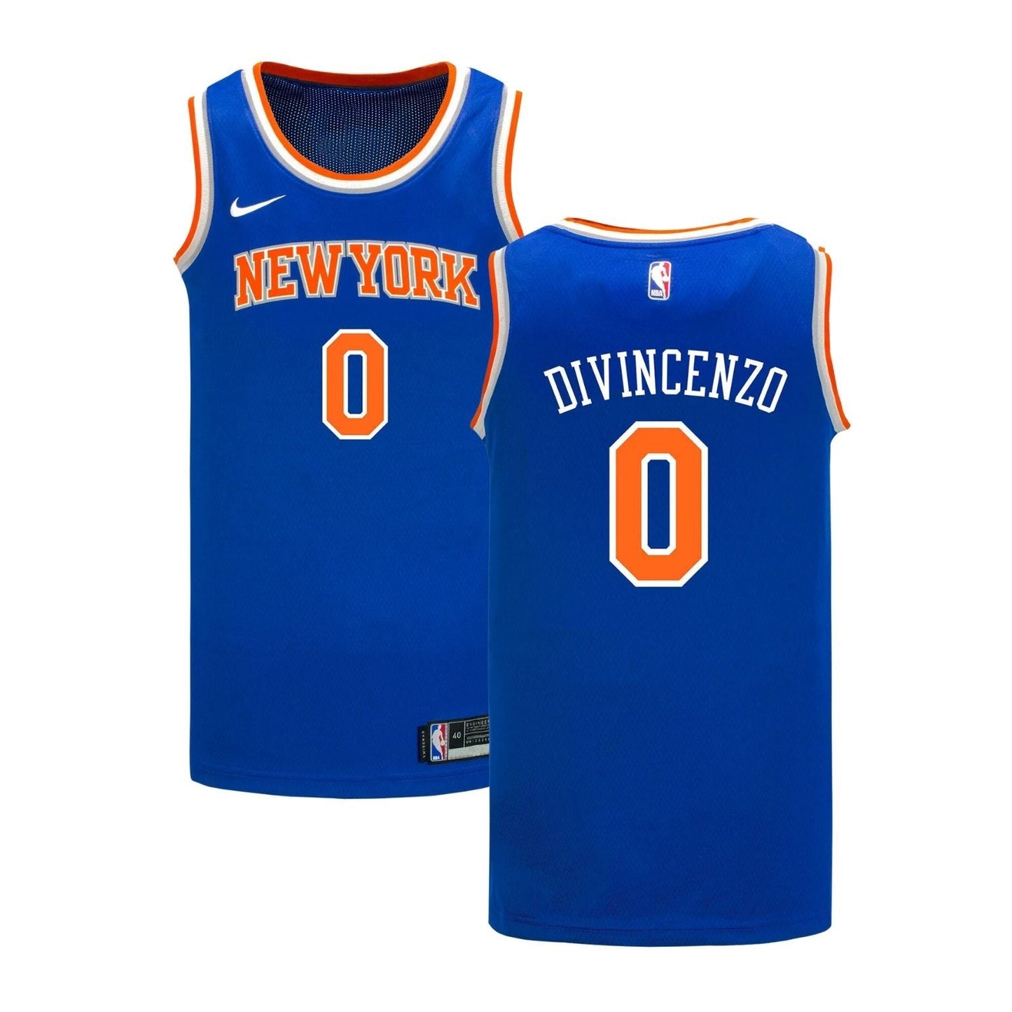 Donte Divincenzo New York Knicks 0 Jersey