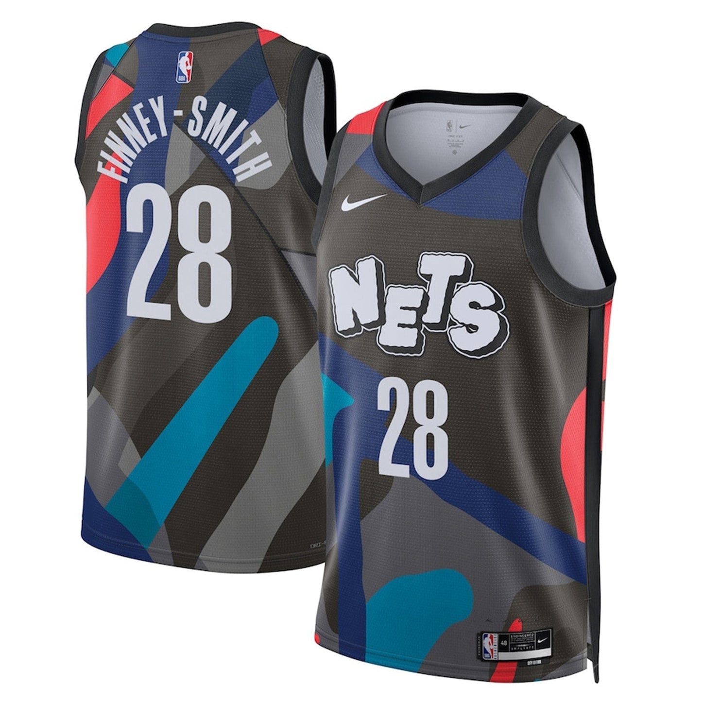 Basketball Dorian Finney Smith Brooklyn Nets 28 Jersey
