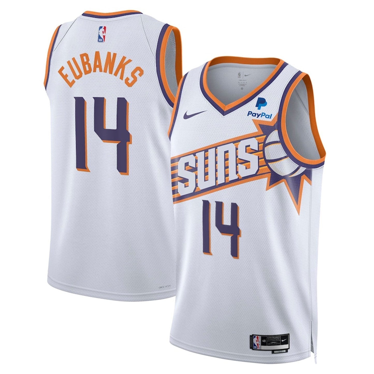 Drew Eubanks Phoenix Suns 14 Jersey
