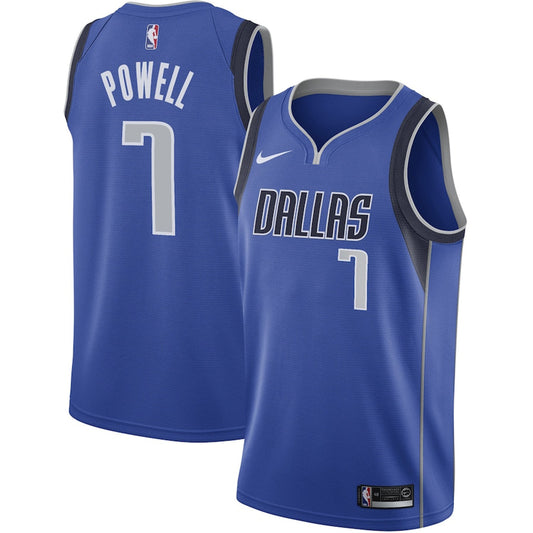 Basketball Dwight Powell Dallas Mavericks 7 Jersey