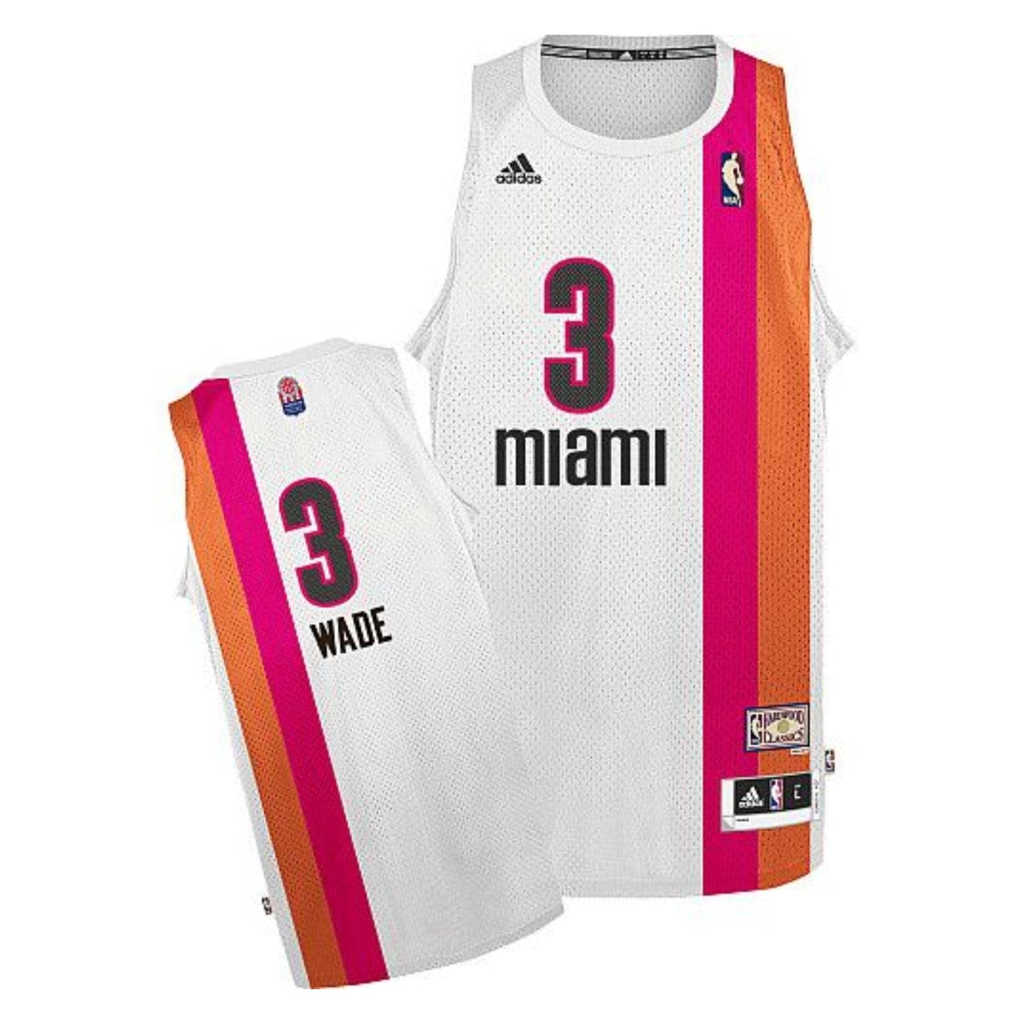 Basketball Dwyane Wade Miami Heat 3 Jersey