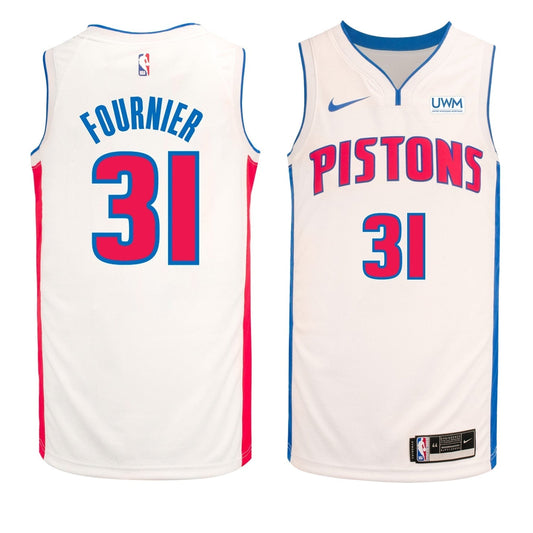 Basketball Evan Fournier Detroit Pistons 31 Jersey