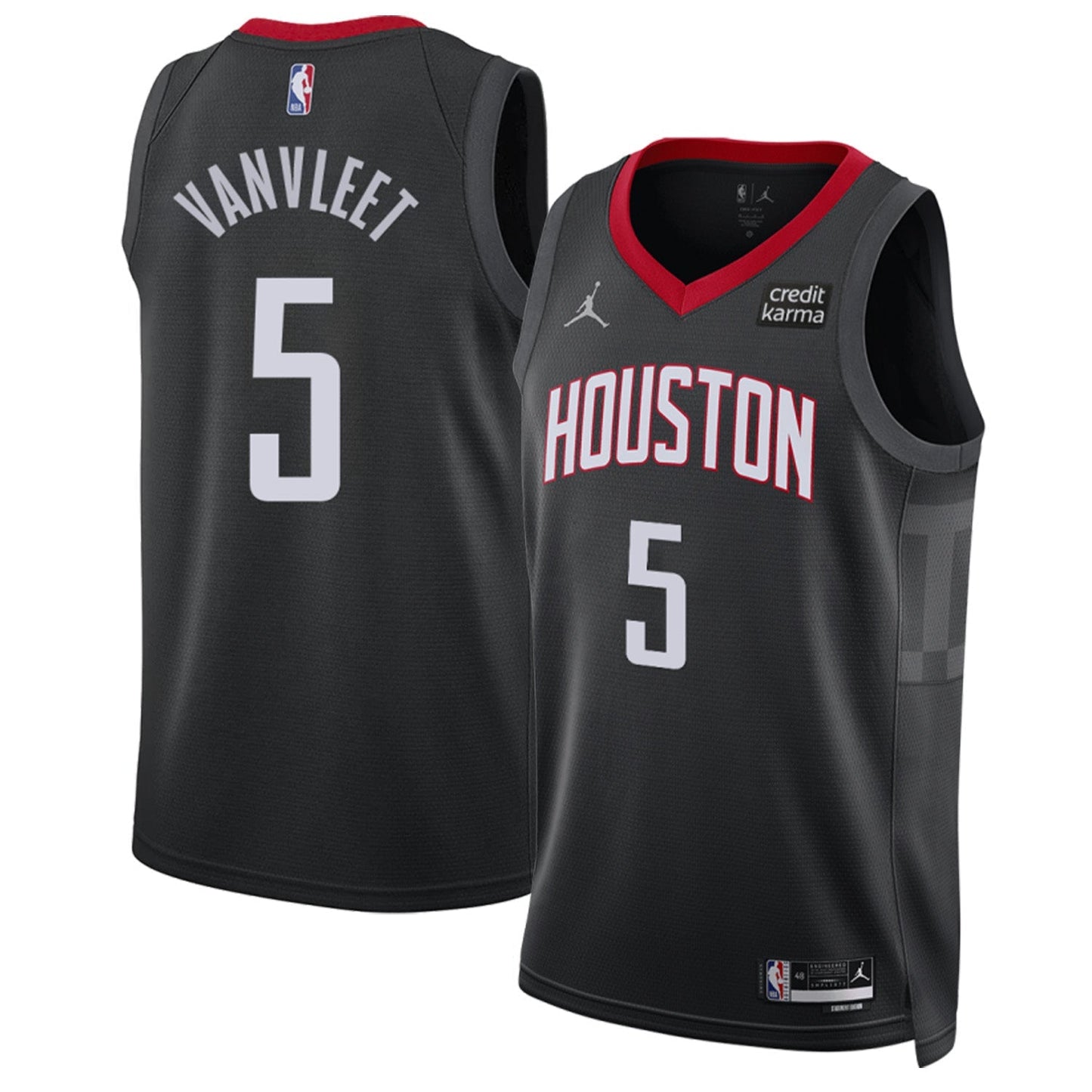 Basketball Fred Van Vleet Houston Rockets 5 Jersey