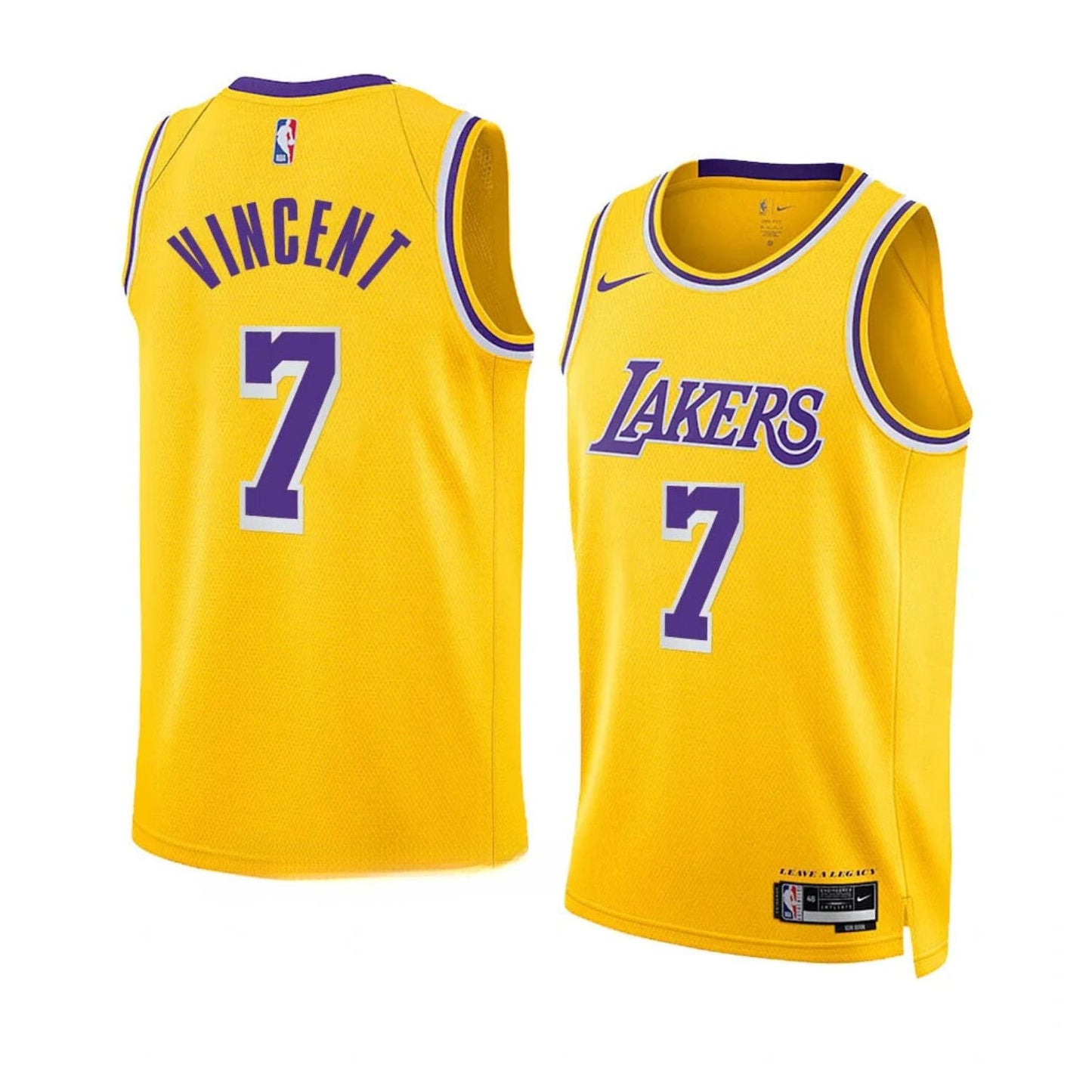 Gabe Vincent Los Angeles Lakers 7 Jersey