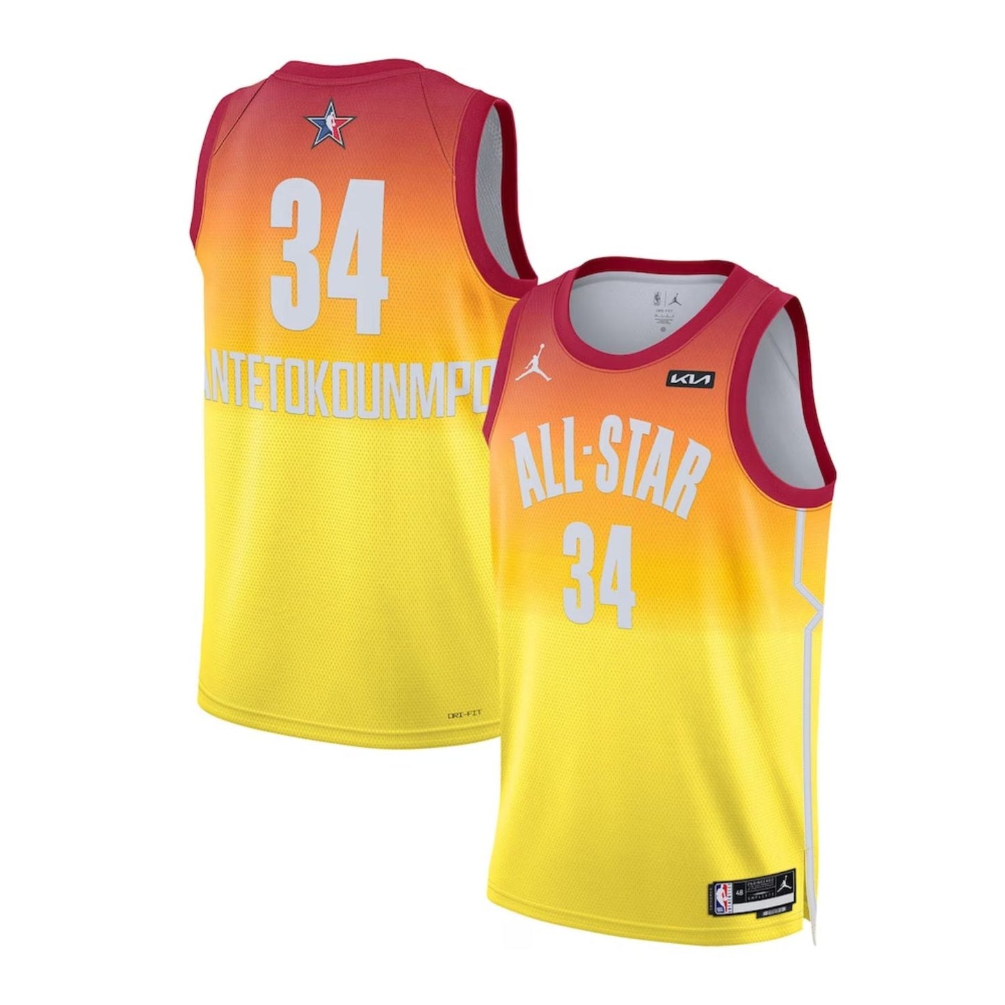 Giannis Antentokounmpo All Star 34 Jersey