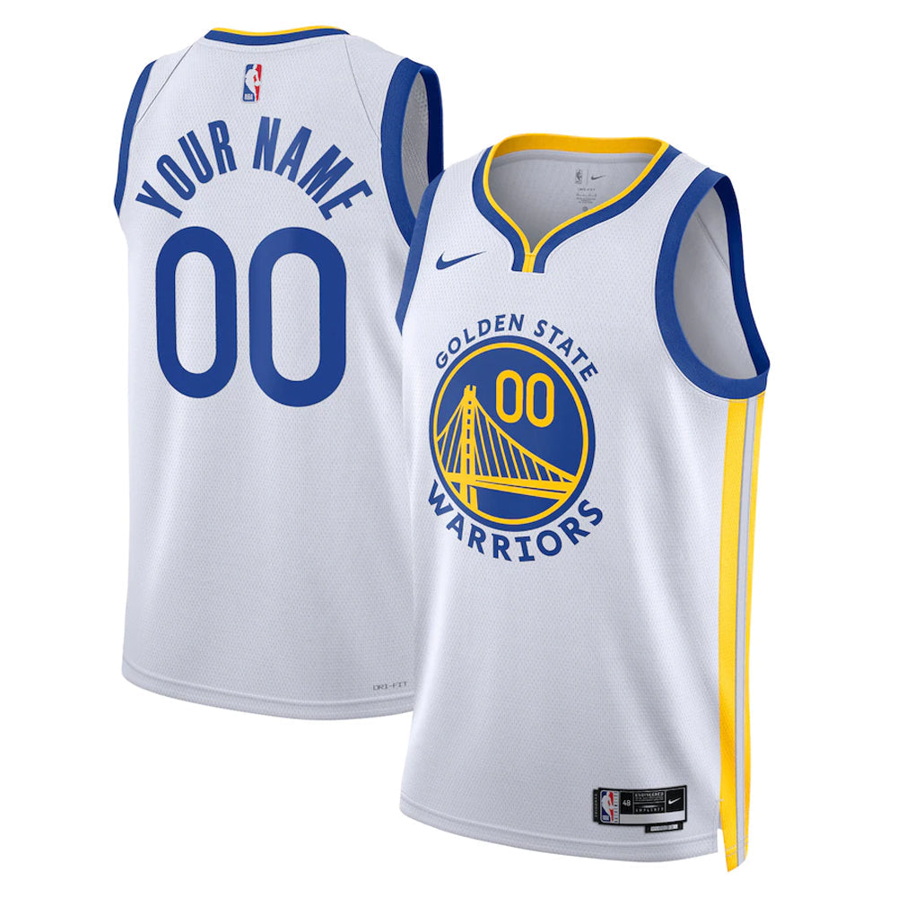 Basketball Golden State Warriors Blank Custom Jersey