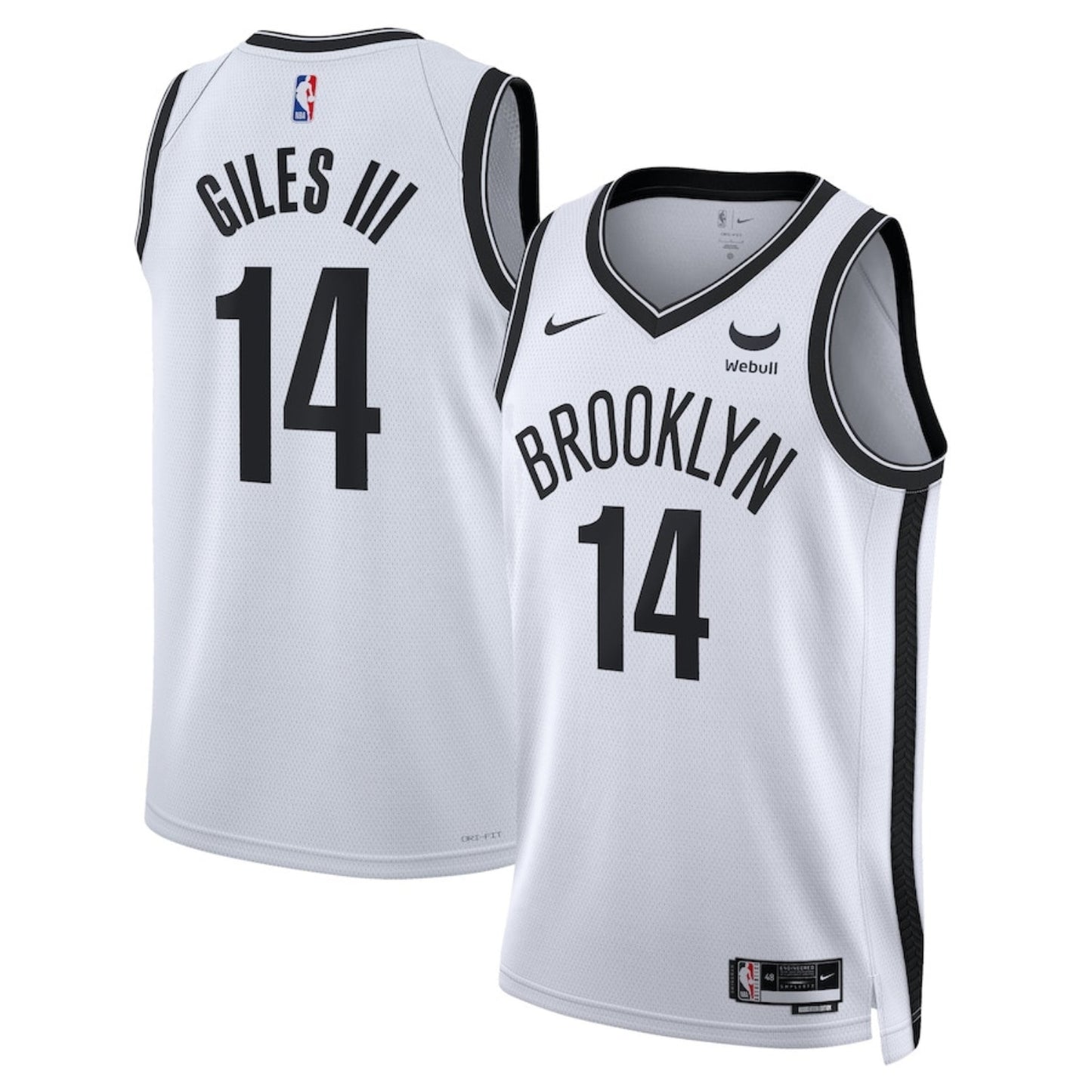 Harry GIles III Brooklyn Nets 14 Jersey
