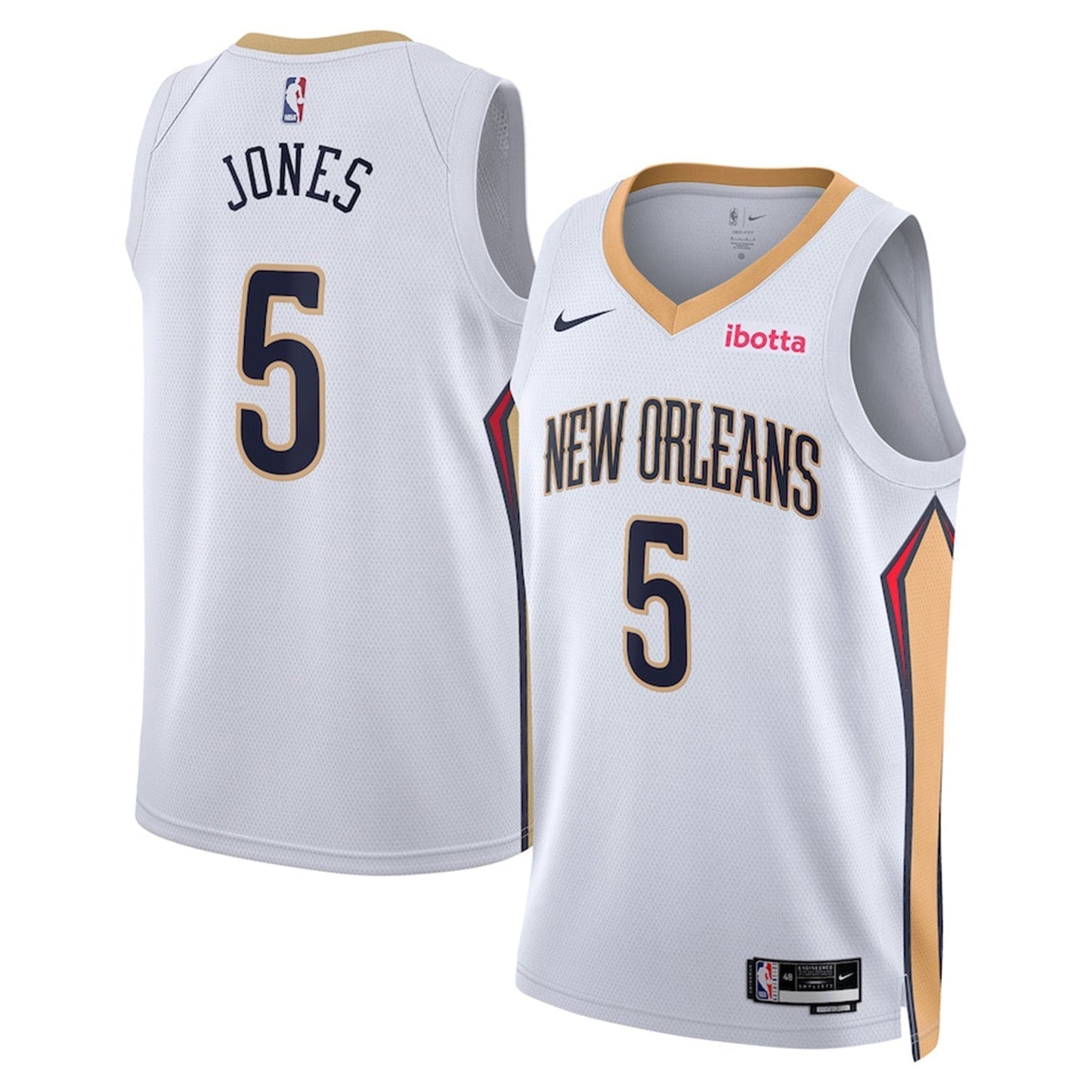 Herbert Jones New Orleans Pelicans 5 Jersey