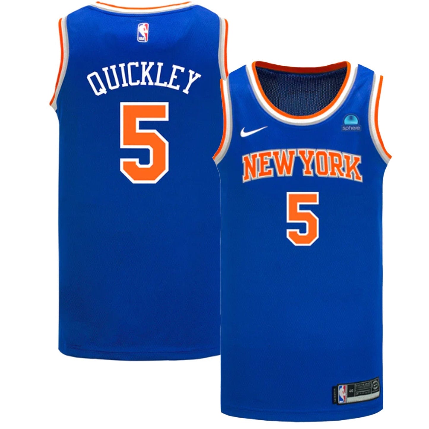 Basketball Immanuel Quickley New York Knicks 5 Jersey