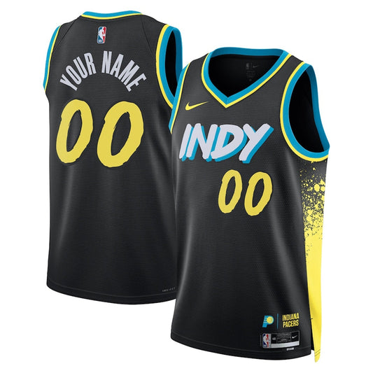 Indiana Pacers Blank Custom Jersey