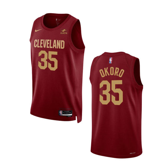 Basketball Isaac Okoro Cleveland Cavaliers 35 Jersey